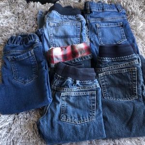 Boys jeans 4T lot of 5 pair Gymboree